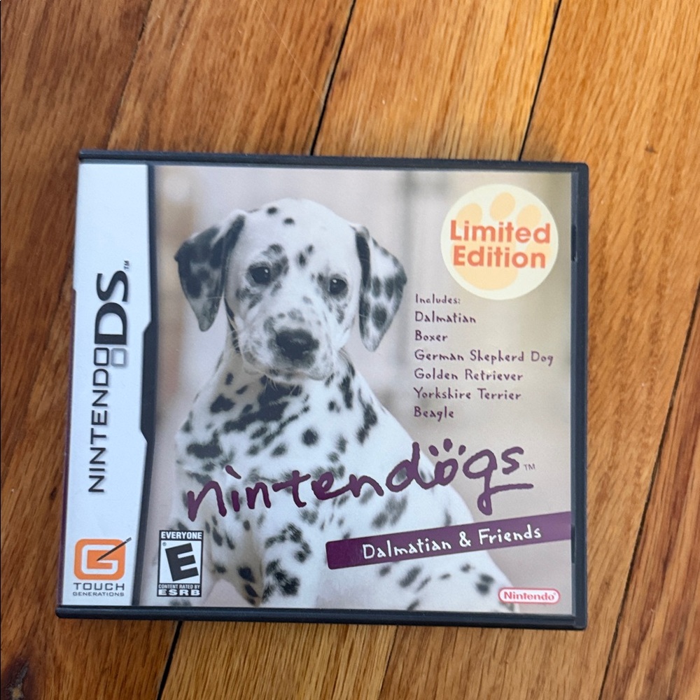 Nintendo Nintendogs Dalmatian & Friends DS Game - Black and White